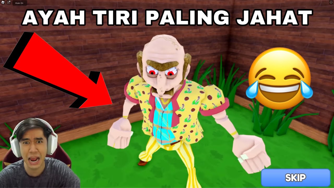 AYAH TIRI JAHAT 😂 SERAM TERTUKAR ANAK HAHA 😱