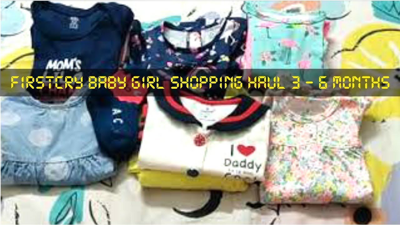 Firstcry haul Baby girl shopping in budget under 700 Discount Newborn Baby girl Dress