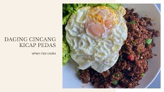 Resepi 03 - Daging Cincang Kicap Pedas