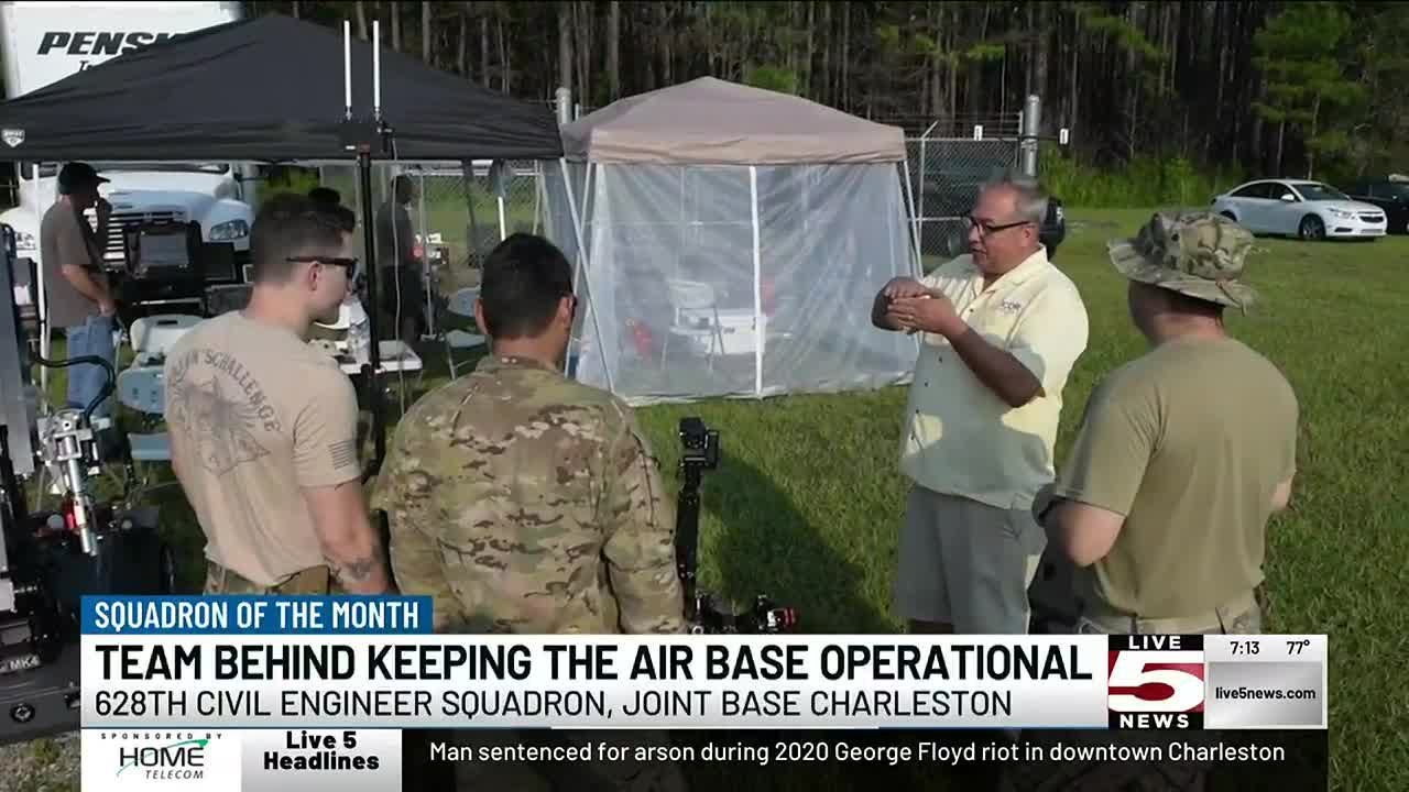 VIDEO: Squadron of the Month: Team that keeps JBC operational, responds to emergencies