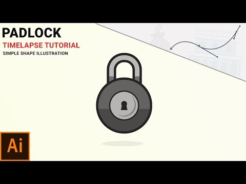 How To Create a Lock Vector Illustration in Adobe Illustrator