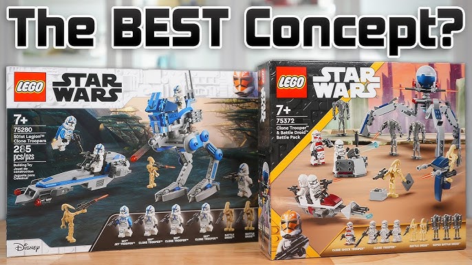 Lego 75372 Star Wars Clone Trooper & Battle Droid Battle Pack NEW 2024  PRE-ORDER