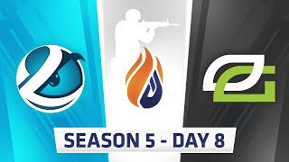 ECS Season 5 Day 8 - Luminosity vs Optic Gaming - Train