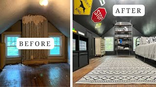 Spunky Teen Boy Bedroom Makeover