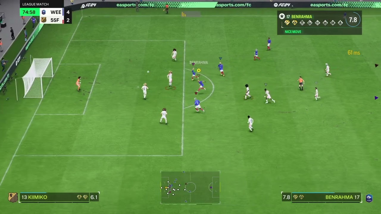 EA SPORTS FC 24 club advanced rainbow goal 3