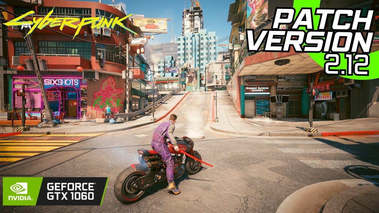 Cyberpunk 2077 - Patch v2.12 - GTX 1060 + i7 4770 | All Settings