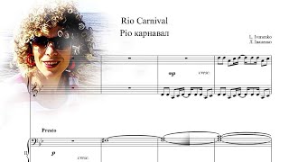 Piano ensemble 4 hands "Rio Carnival" - Larysa Ivanenko