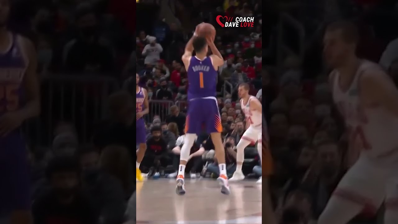 Devin Booker 3 Point Catch And Shoot NBA Shooting Coach Dave Love