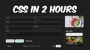 Learn CSS in 2 Hours – Full Course (Free)