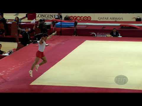 SHARAMKOU Yahor BLR 2018 Artistic Worlds Doha QAT Qualifications Floor Exercise 