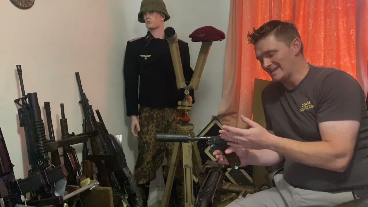 WW2 German/SOE Silenced P08 Luger Pistol 