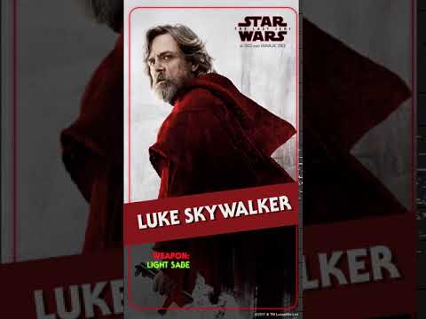 Star Wars : The Last Jedi | Luke | Character card - Star Wars : The Last Jedi | Luke | Character card