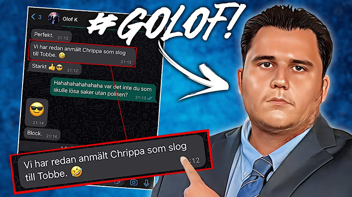 OLOF K GUSTAFSSON ÄR ÖVER! #GOLOF