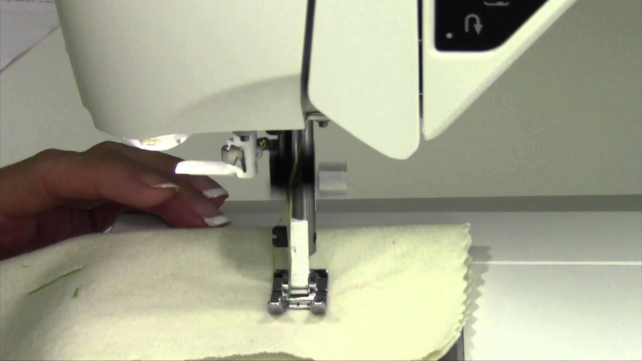 Husqvarna Viking Opal 690 34 Mending Stitch YouTube