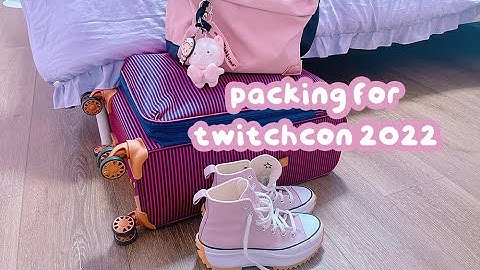 Packing for TwitchCon 2022! Miku and Ahri Cosplay | Carry-On Luggage | Conventions