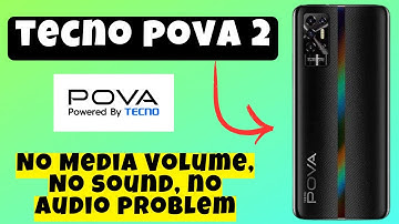 No Media Volume, No sound, no audio problem Tecno Pova 2 || Media Volume, sound, audio