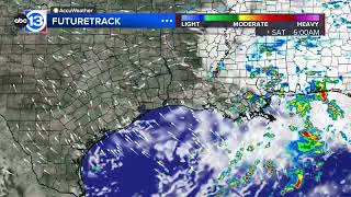 Low humidity to start the day, but we're still watching for high fire danger