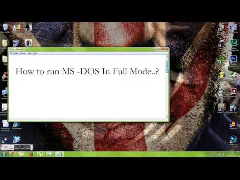 How to Run Cmd in Full Screen in Windows 7