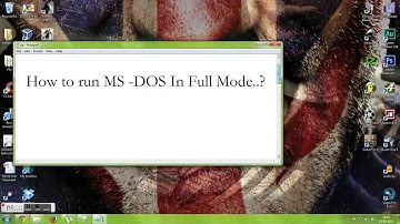 How to Run Cmd in Full Screen in Windows 7
