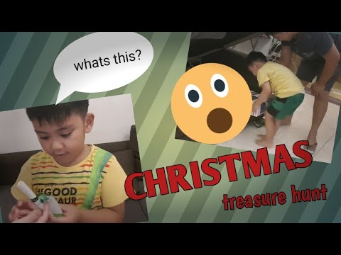 christmas-treasure-hunt-|-christmas-gift-opening-|-happy-kid