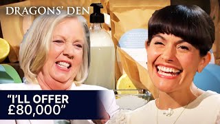 Deborah Meaden Is All Smiles With Amelia Gammon | Dragons Den
