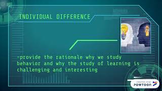 INDIVIDUAL DIFFERENCES IN LEARNING