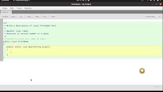 Java Programming - Print your name 10 times