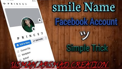How to Create smile name Facebook Account 2021 || Facebook stylish name