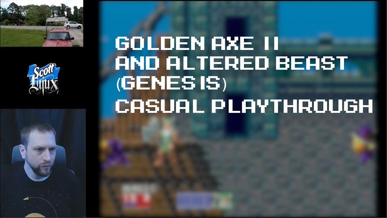 Golden Axe II and Altered Beast (Genesis) | Live Playthrough