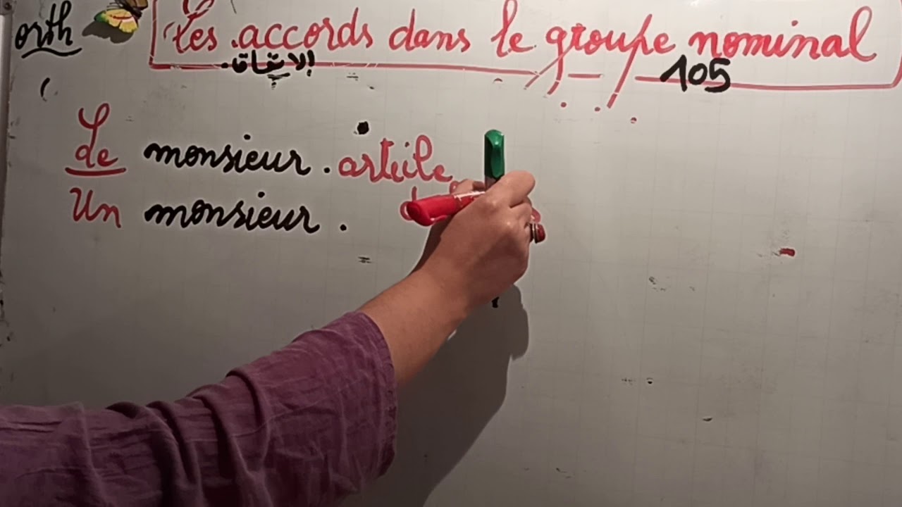 Orthographe/ les accords dans le groupe nominal . Projet 2 séquence 2 Orthographe/ les accords dans le groupe nominal . Projet 2 séquence 2