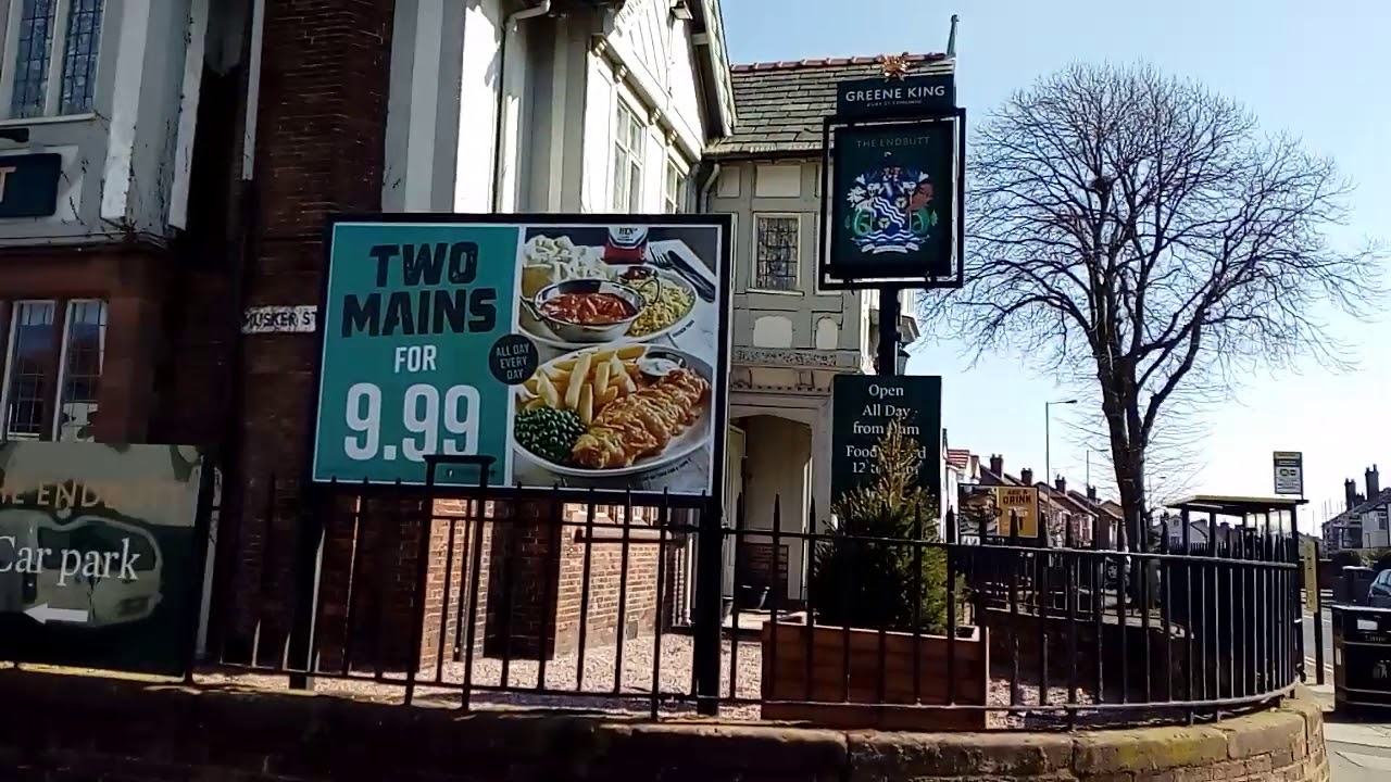 The "Endbutt"pub,Crosby,Liverpool,England.29/03/19 YouTube