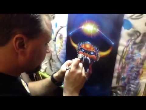 STENCIL MASTERY CLASS. Airbrush Getaway Workshops