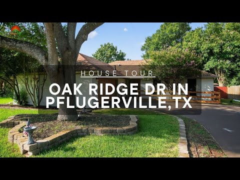 505 Oak Ridge Dr, Pflugerville, TX home video tour