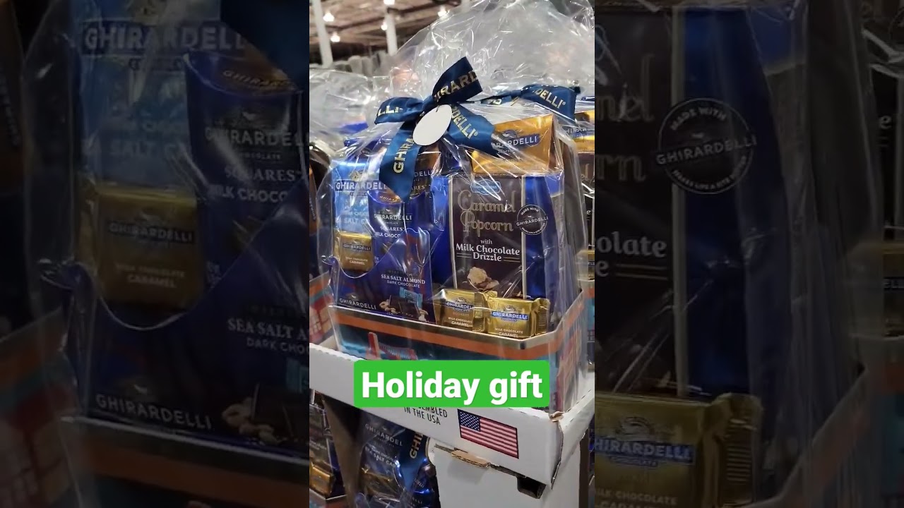 NEW holiday gift basket at costco 