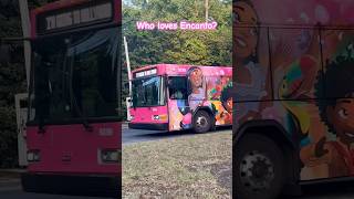 Encanto Bus @ Walt Disney World #shorts #disney #waltdisneyworld #disneyworld #disneyparks #bus #fun