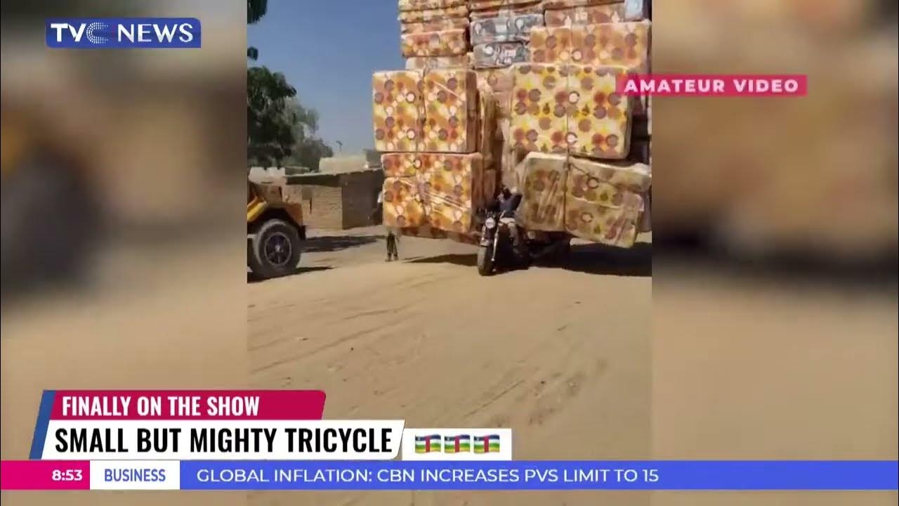 WATCH: Small But Mighty Tricycle