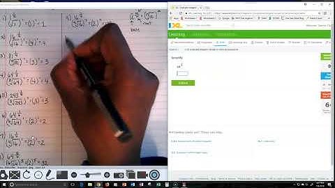 IXL V12 Evaluate integers raised to rational exponents