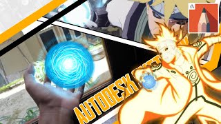 Tutorial Edit | Rasengan | Autodesk Sketchbook screenshot 4