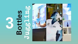 🚩STEP 3 ✅ 3 Bottles Juggling 🏆 New Move