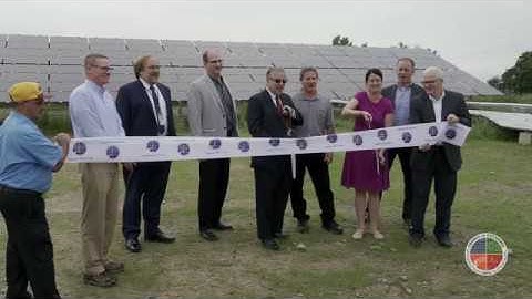 Brooklyn Solar Array Ribbon Cutting