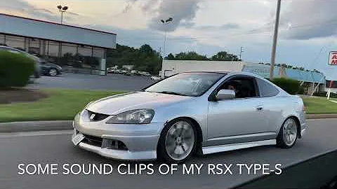 RSX Type-S Sound Clips full exhaust (SKUNK2 headers)
