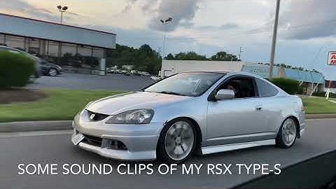 RSX Type-S Sound Clips full exhaust (SKUNK2 headers)