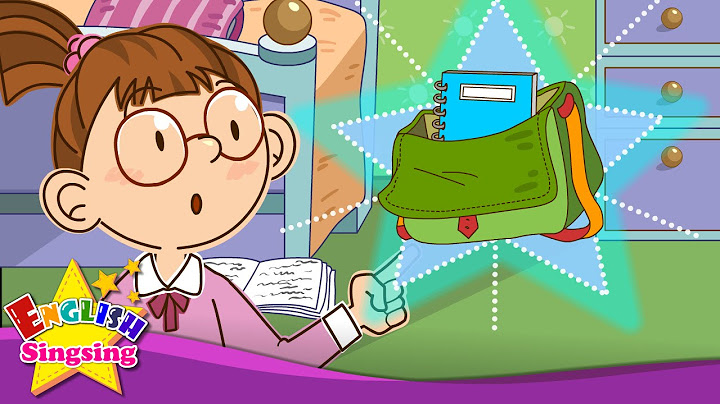 Is this your bag? Is this your cap? (Find things) - English song for Kids - Enjoy the song