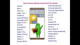 Celebrity These Phones Will Get Android 9.0 Pie Update Net Worth