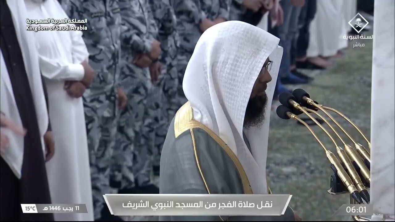 صلاة الفجر للشيخ محمد برهجي 11 رجب 1446هـ