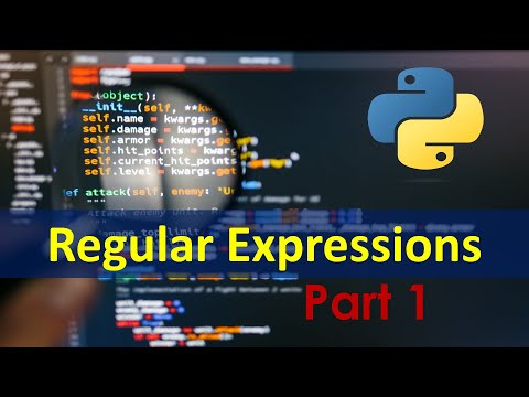 Python: Regular Expressions for beginners