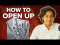 Therapist teaches you how to open up