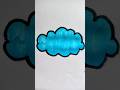 Magic cloud drawing easy #art#drawings#trendingreels