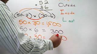 4-6 FOIL distributive property video