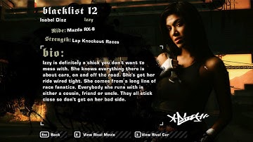 NFS Most Wanted REDUX V3 Blacklist #12 Izzy